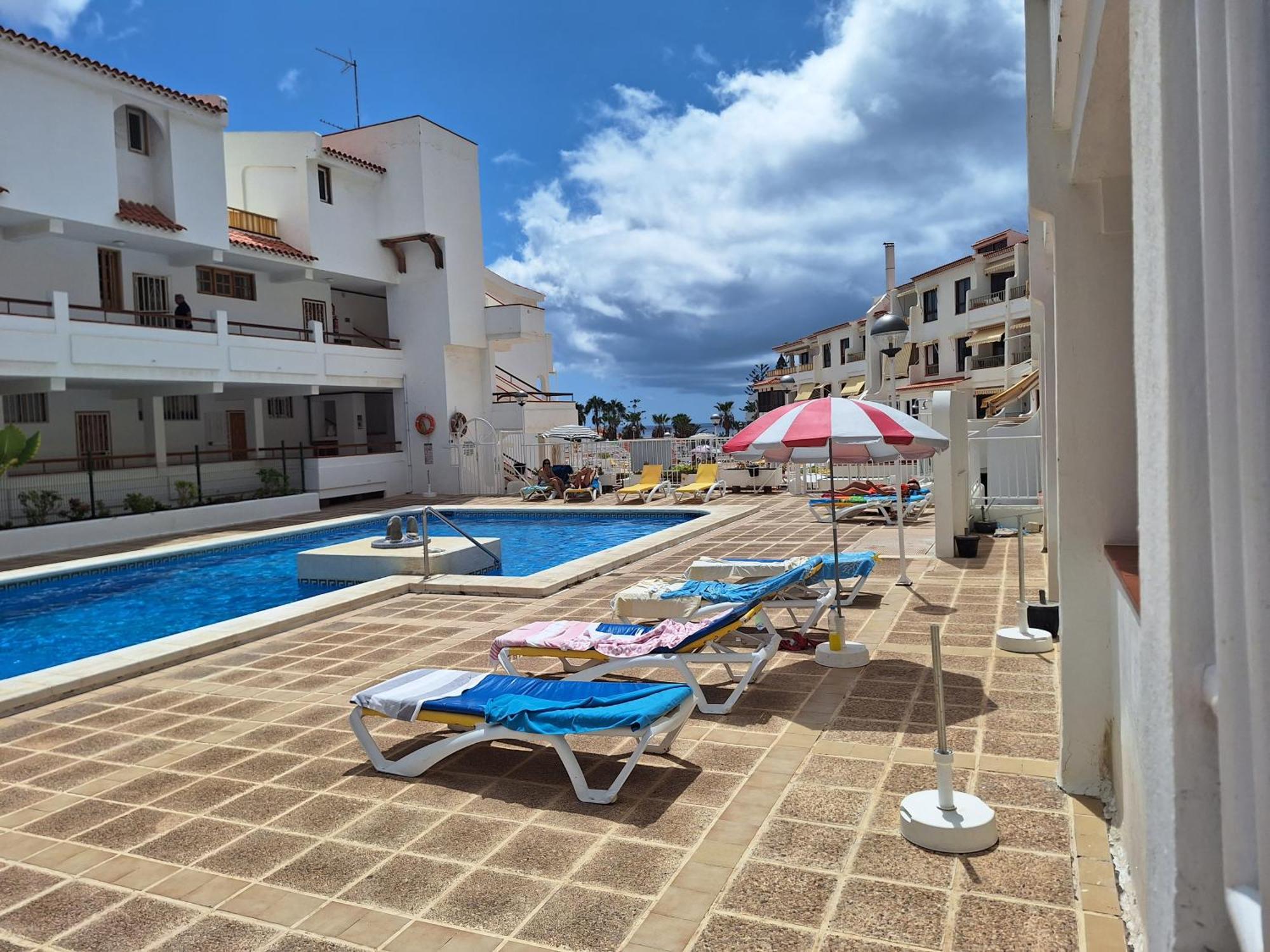 Parque Margarita, Terraza Vista Piscina Apartment Los Cristianos  Bagian luar foto